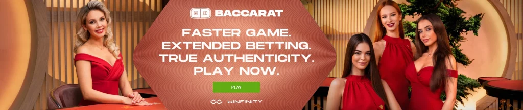 1xBet Baccarat - play the popular card game online and try your luck! Join and start winning today!